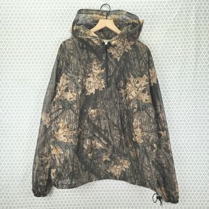 Bug Out Jacket Mens M Camo Oak Break-Up Hooded No-See-Um Mesh Hunting L/S EUC